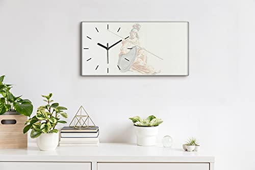 Art Moderne Image Décoration de Luxe Horloge Toile Grèce Antique