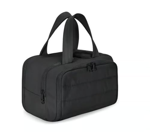 4-in-1防水トラベルトイレトリーバッグウェットドライ分離、大容量化粧品オーガナイザー、ジム旅行用の洗濯機洗浄 1* D