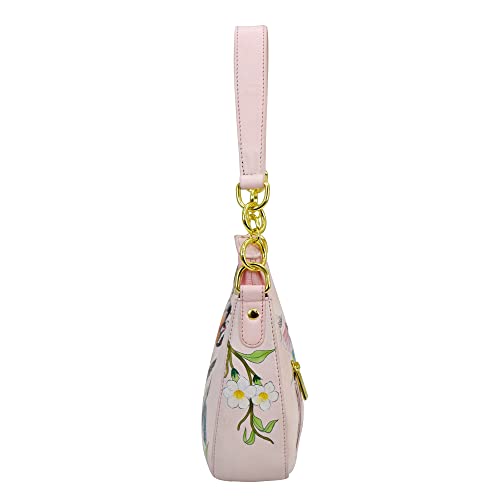 Image of Anuschka Women's Original Hand-Painted Genuine Leather Small Convertible Hobo