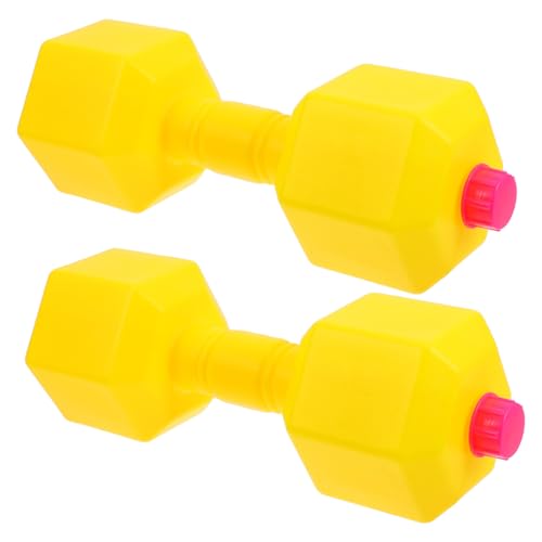 SOIMISS Mancuernas para Ajustables con Peso Llenable Agua o Arena de Pesas Infantiles para Entrenamiento Sensorial y Ejercicio Casa Juguetes Fitness para Pequeños