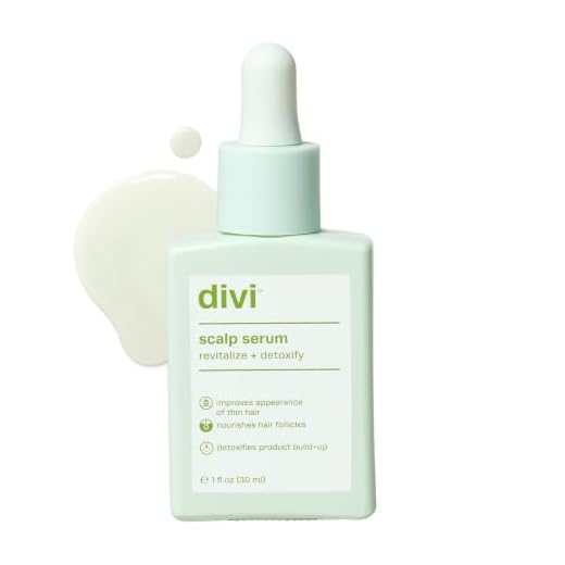 divi Scalp Serum, Revitalize and Detoxify, Aids against hair-thinning, nourishes hair follicles, detoxifies product build-up