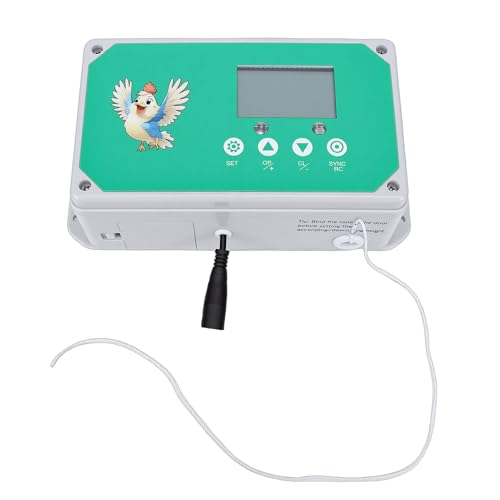 Ouvre-porte automatique de poulailler Domary avec écran LED et minuterie
