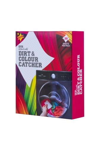 Image of IFB Essentials Colour & Dirt Catcher to Prevent Colour Runs - 30 sheets (Pack of 4)