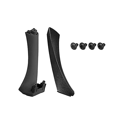 TZYSZDB Poignée de porte E90 E92 Poignée Intérieure de Porte de Voiture pour BMW 316 318 320 325 328 330 335, Garniture de Poignée de Panneau de Porte pour BMW Série 3 2004-2012