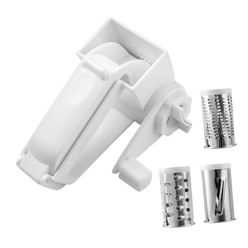 OFFSCH Pp Material Cheese Grater Sturdy Hand Cranked Cheese Shredder Ideal for Home Kitchen Use