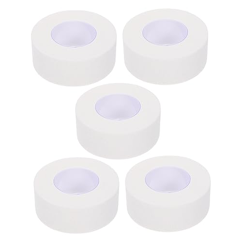 Holibanna 1set Breathable Adhesive Tape for First Aid Comfortable Non Woven Each for Skin Protection and Flexible Use 5rolls
