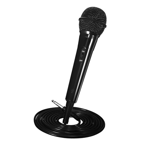 VANZACK Cable Handled Microphone for Karaoke Recording Live Performance Streaming Superior Sound