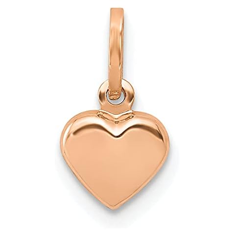 Avariah 14K Rose Gold Heart Charm Cover