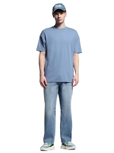 Image of Jack & Jones Men's Loose Fit Jeans | High Rise | Jeans for Men