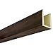 Heritage Timber Rustic Sawn Faux Wood Beam, 3-Sided (U-Beam), 3 1/2