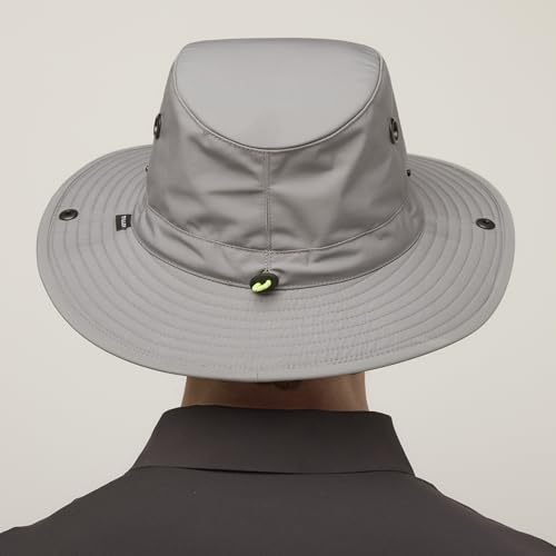Image of Tilley Mens Womens LTM6 Broad Brim Extra Ventilation Sun Protection Airflo Bucket Sun Hat