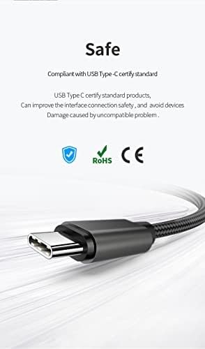 Æxalon USB C to 3.5mm Headphone Jack Adapter, Type C to 3.5mm Adapter Compatible with Samsung Galaxy S21 S20 Ultra Plus Note 20, GPixel 4 3 2 XL, Huawei P30 P20 Mate 10 Mate 20 Pro, Xiaomi -Black