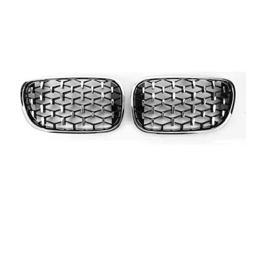 Calandre avant pour BMW Série 7 G11 G12 2015-2018 grill de calandres de radiateur argent