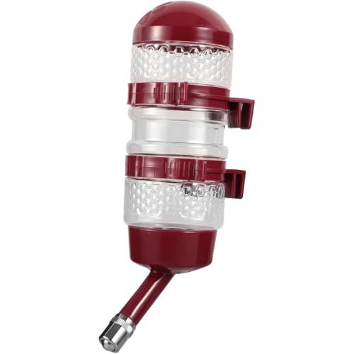 犬の水飲み場 犬用自動給水器 吊り下げ 犬 みずのみ器 ペット給水器 犬 ウォーターノズル 水飲み器 給水ボトル 犬みずのみ機 ペットボトル 給水器自動 水漏れ防止機能付 犬用 自動給水機 (1個)