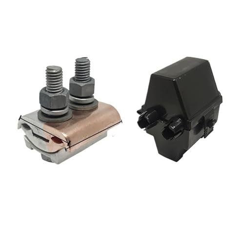 Connecteur cuivre-aluminium 16-120 avec blindage borne en T
