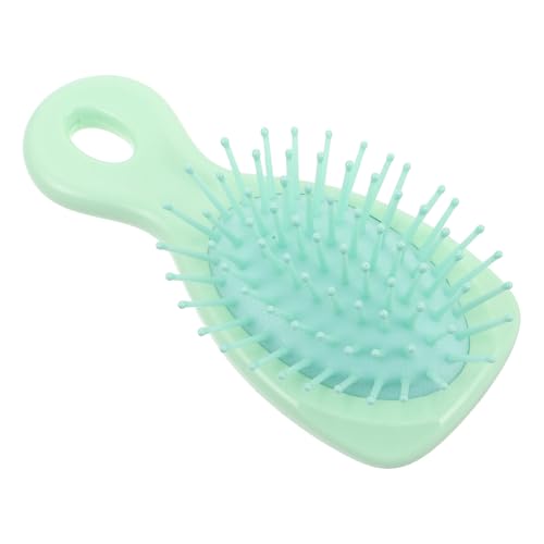 Didiseaon Cepillo de Pelo Compacto Acolchado para Mujer Masajeador de Cabelludo Ligero y Portátil Desenredante para Casa y Viaje Colores Macaron