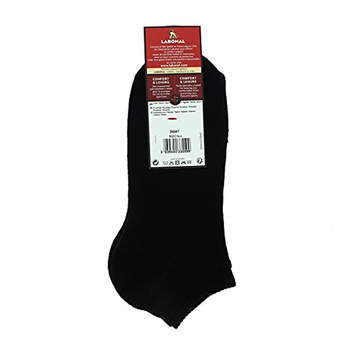 Chaussettes Mi-bas Randonnée Labonal - Fabriqué En France, Polyester Coolmax, Gris Ardoise - 3