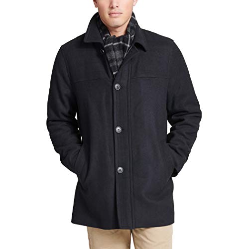 Dockers Men's Weston Wool Blend Coat with Scarf (Regular and Big & Tall)2