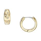schmuck edelstahl rosegold Farbe: Goldfarben Fossil Creolen-Ohrringe Sadie Under the Stars für Damen Edelstahl goldfarben, JF04240710