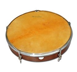 Pandero Ø20.3 cm/8" de piel