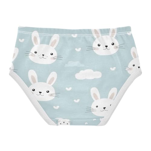 senya Girl's Underwear Comfort Cotton Panties Briefs Toddler Undies Rabbit Heads2