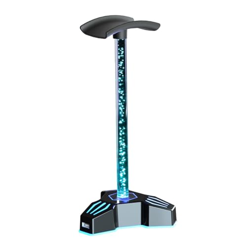 Support de casque lumineux LED RGB et son hub USB multiprise intégré