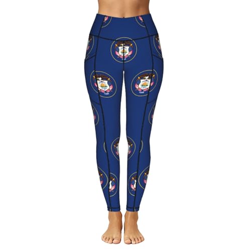 Leggings de Utah elásticos con bolsillos para evitar transparencias 2