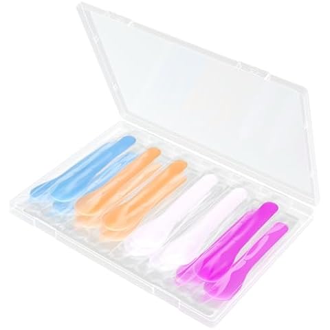 40 Color-Changing Spoons-Dessert Pudding Spoons-Birthday Celebration Spoons-Ice Cream Spoons -Great for Parties-Reusable-Plastic box Wrapped! Cover