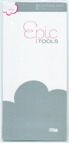 We R Memory Keepers Epic Six Cutting Mat, Gray Flex Mat, 6-Inch by 13-Inch by QUICKUTZ