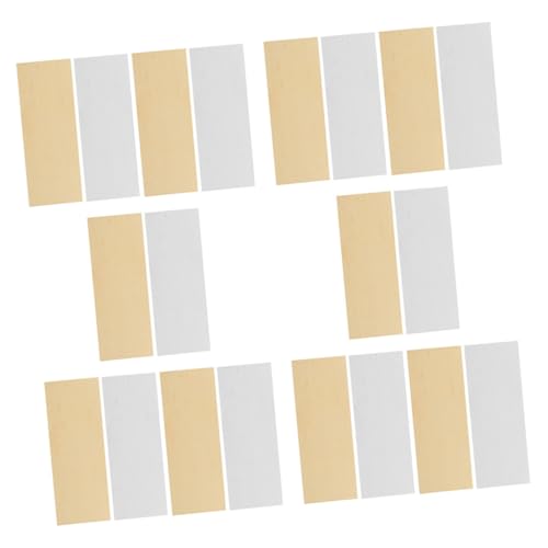 KOMBIUDA Zinc Sheets Strip 5x2cm Battery Experiment Materials Electroplating Kit