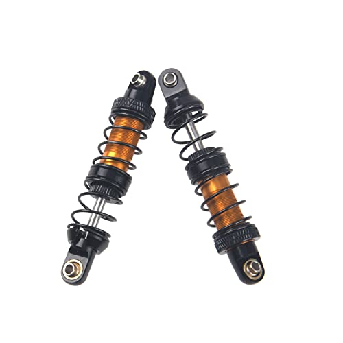 4Pcs Sharegoo Metal Shock Absorber 70/80/90/100/110/120Mm Damper Compatible With Tamiya Cc01 Traxxas Trx4 Axial Scx10 D90 D110 Rr10 1/10 Rc Crawler Car (70Mm Hole Distance) #TOP2