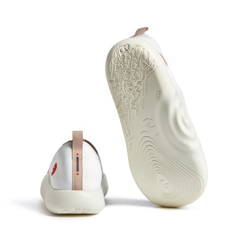 UIN Art Travel Shoes Slip On Knit Comfort Loafers Lightweight Fashion Sneaker Toledo Ⅰ Bodil Jane Sun Rays3