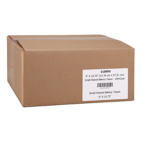 Hoffmaster 110850 Waxed Bakery Tissue, White, Small 6" x 10-3/4" 1000count (Pack of 10) image 3