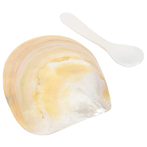 VINTORKY 1 Set Caviar Dish Mini Plates Caviar Tabletop Decor Wasabi Dish Natural Fish Tank Decorations Decorative Foods Home Decor Flatware Tray Caviar Tray Caviar Cup Shell