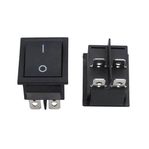 Interruptor basculante de 4 pines de alta resistencia con retorno automático CA 250V