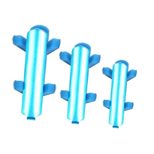 TOVINANNA Finger Protection Splint 3pcs Metal Finger Splints for Adults Children Knuckle Joints Full Finger Support for Surgery