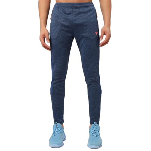 Image of TECHNOSPORT Men's Slim Fit Active Running Track Pant - (MPP681-123-P) Pack of 1