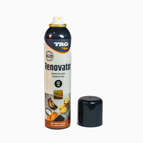 TRG the One Renovator, Suede, Nubuck and Microfiber Renewal Spray, 118 Black, 250 ml