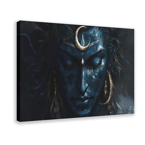 Poster mural hindou sur toile idée cadeau originale 50,8x76,2 cm