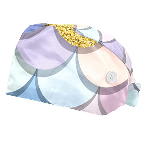 Casquette pour Hommes Femmes Lot de 2 Chapeaux de Travail Couvre-Chef Unisexe à Motif Échelle