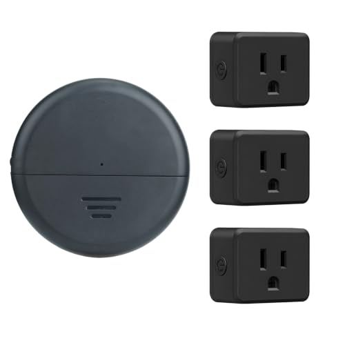 Image of Greencycle Wireless Motion Sensor Outlet 3 Plugs,Automatic Light Switch