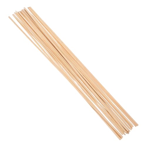 FELTECHELECTR 20pcs Lightweight DIY Kite Sticks Bamboo Strips for Kite Support Repair Boys and Dowels Bamboo Weaving Handicraft