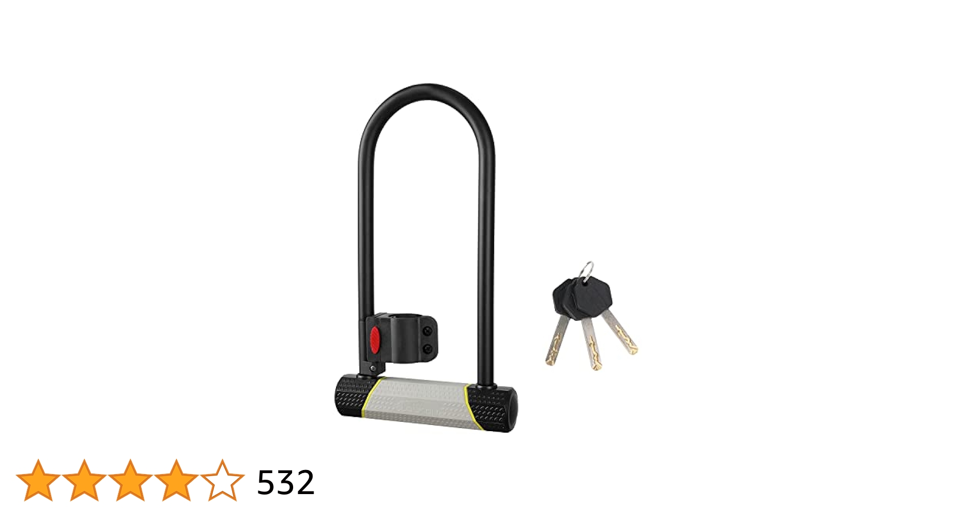 Urban U字ロック 鍵3本付き Urban U字ロック 鍵3本付き