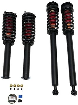 Strutmasters 4 Wheel Air or Hydraulic Suspension Conversion Kit With Suspension Warning Light Module for 2000-2006 Mercedes S55