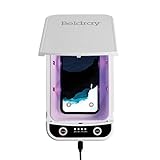 Beldray EE5966WHTSTKEU7 AntiBac UV-C Sterilisation Box | Portable Sterilising Box for Phones, Keys, Glasses and More | USB Powered, white