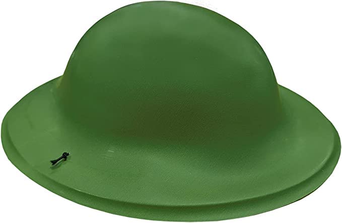 Quickdraw Green British Army Soldier Helmet WWII World War 2 Tommy Fancy Dress Costume Accessory Hat Kids & Adults