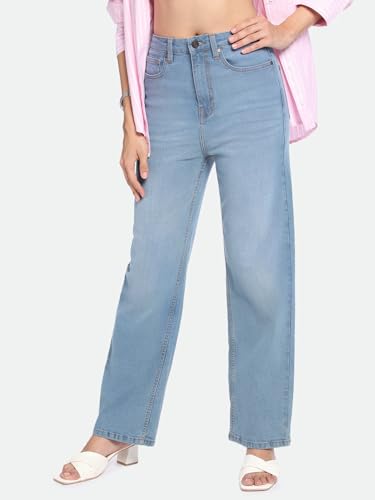 Image of DL Woman Indigo Solid Jeans