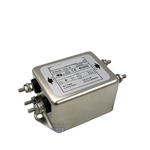 Filtre d'alimentation CW4E-10A-S monophasé 220V contre les interférences AC