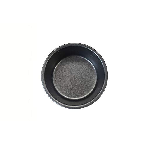 Zenker Set 2 Flaneras Redondas, Acero al Carbono con Revestimiento Antiadherente, Mini Moldes Redondos de Repostería para Porciones Individuales, Aptos para Horno y Air Fryer, 9 cm, 2 uds