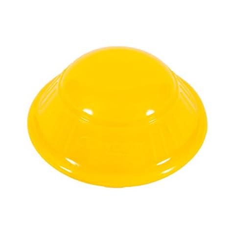 Dycem 50-1651Y Non-Slip Cone-Shaped Bottle Opener, Yellow Cover